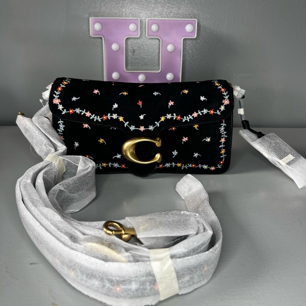 Coach Tabby 26 Shoulder Bag With Embroidered Ims International Exclusive - Picture 15 of 17